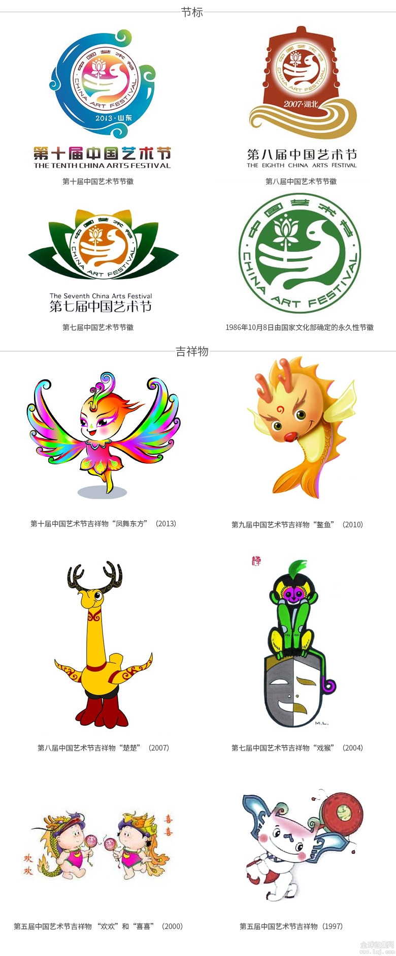 第十一届中国文化艺术节节徽,吉祥物和海报