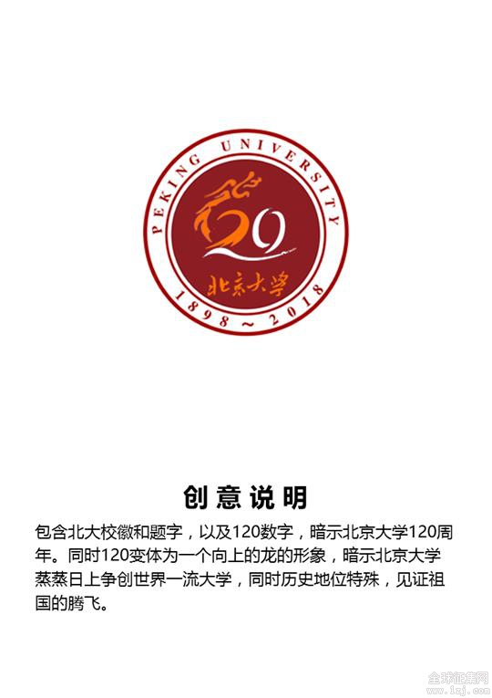 北京大学120周年校庆标识和口号投票启动
