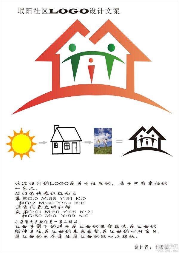 岷阳社区logo创意提案设计大赛