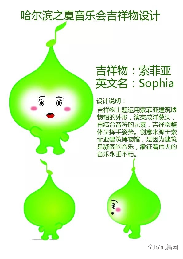 哈尔滨之夏音乐会吉祥物征集活动初选20强新鲜出炉赶快看看你喜欢哪一