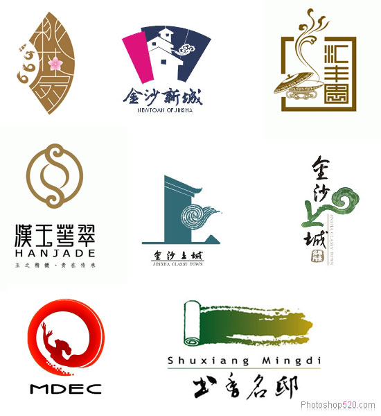 中国风元素的标识(logo)设计欣赏