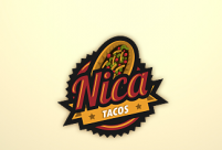 尼科玉米饼logo标志设计