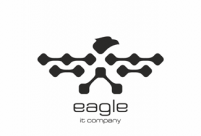 老鹰公司logo标志设计