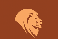  狮头logo标志设计