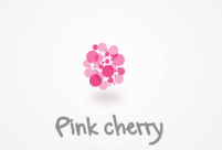 粉红色的樱花logo标志设计欣赏