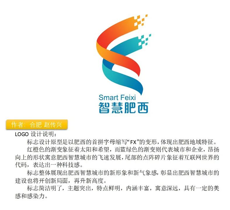 智慧肥西logo征集大赛结果揭晓