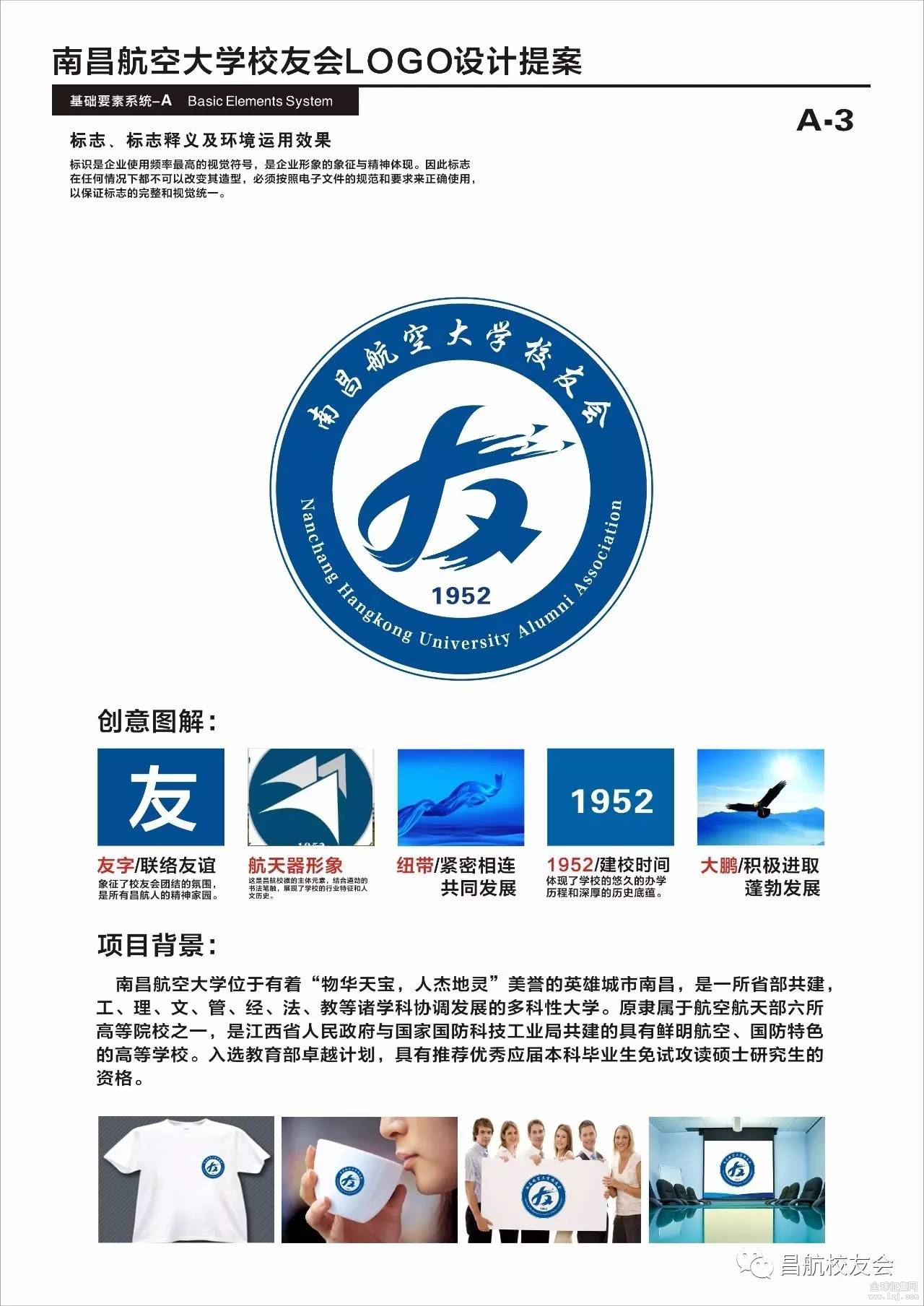 南昌航空大学校友会会徽评选公开投票 - 标识(logo),吉祥物揭晓