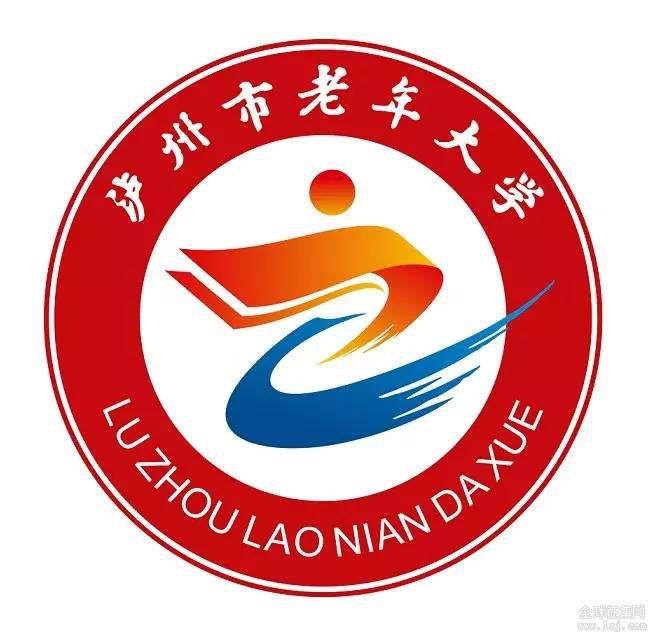 老年大学文字logo图片