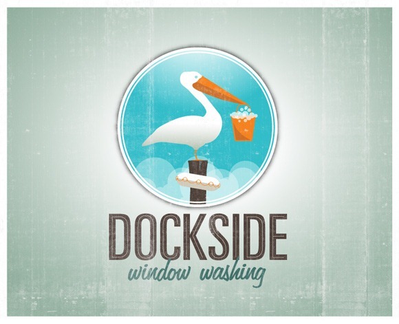 Dockside Retro Logo