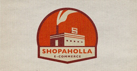 Shopaholla Retro Logo