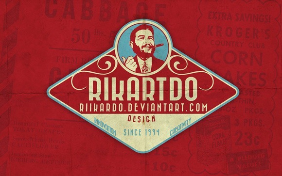 Rikartdo Retro Logo