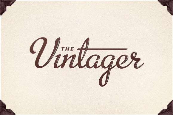 The Vintager Retro Logo