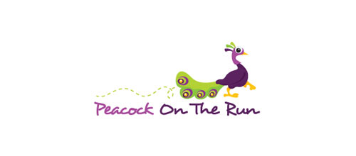 Peacock On The Run logo