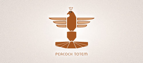 Peacock Totem logo