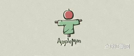 Scarecrow apple logo