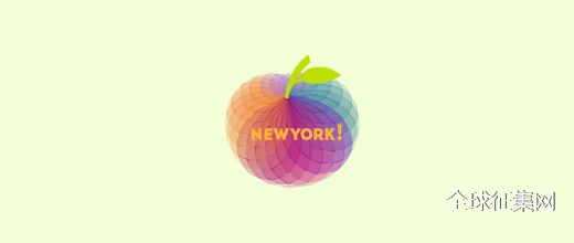 Colorful apple logo