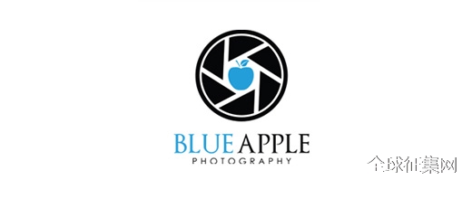 Blue apple logo