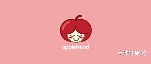 Hair apple logo