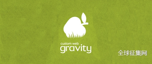 Gravity green apple logo