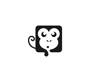 Squared Monkey Clever Logo Designs