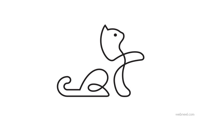 cat logo design