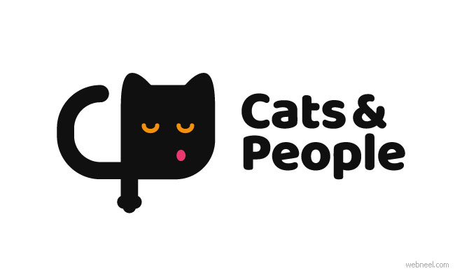 cat logo design