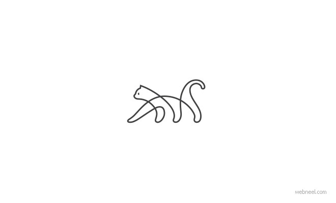 cat logo design