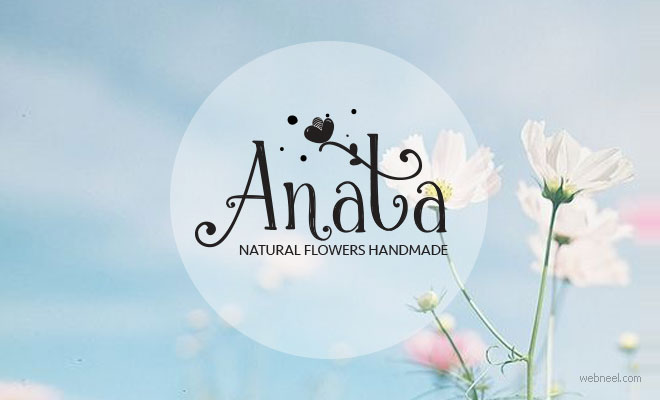 flower logo design