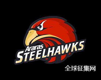 标志设计元素运用实例：鹦鹉