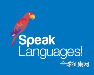 标志设计元素运用实例：鹦鹉