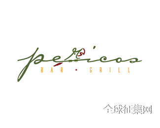 标志设计元素运用实例：鹦鹉