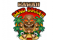 夏威夷年度沙滩足球比赛logo设计欣赏