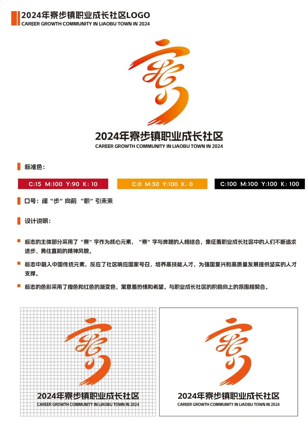 2024年寮步镇职业成长社区logo与主题口号设计大赛获奖名单公布 2024年寮步镇职业成长社区logo与主题口号设计大赛获奖名单公布.4图片