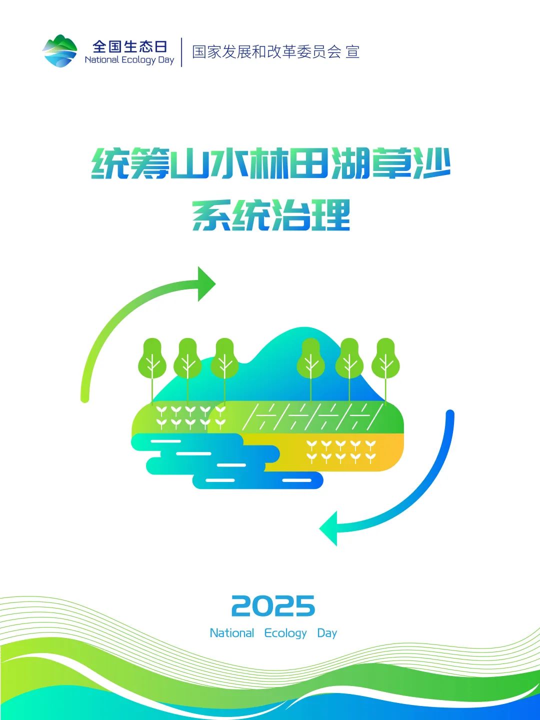 2025年全国生态日标识LOGO、招贴画等宣传素材发布 2025年全国生态日标识LOGO、招贴画等宣传素材发布.6图片