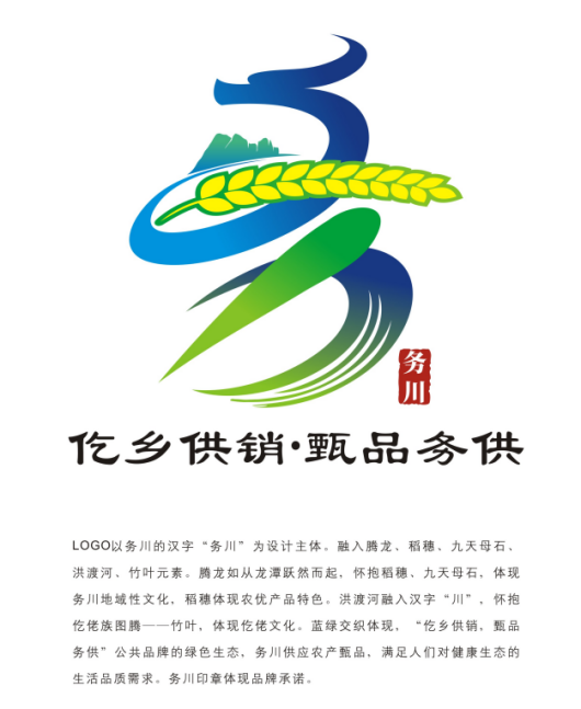 务川“仡乡供销・甄品务供”LOGO征集入围作品公示.0图片