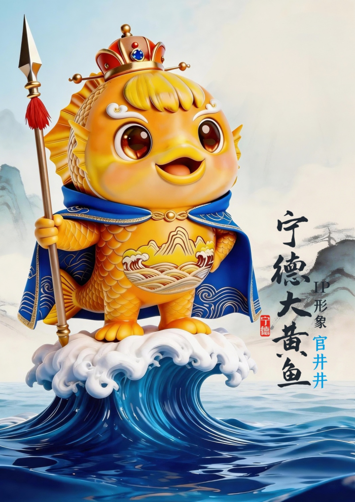 “宁德大黄鱼” 形象IP全国征集网络评选启动!快来为你心仪作品投票!.0图片