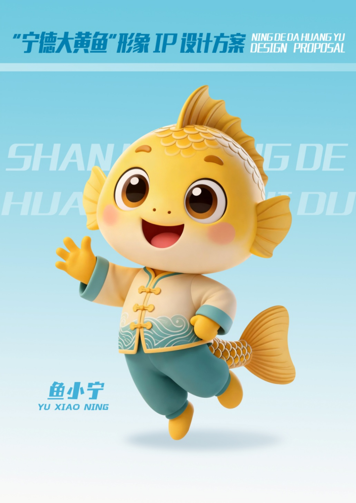 “宁德大黄鱼” 形象IP全国征集网络评选启动!快来为你心仪作品投票!.8图片