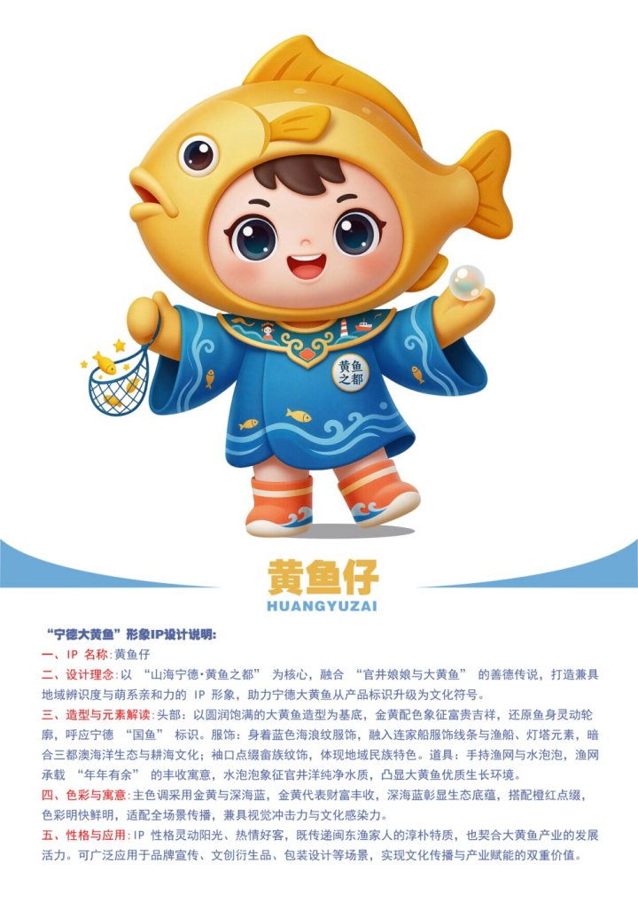 “宁德大黄鱼” 形象IP全国征集网络评选启动!快来为你心仪作品投票!.14图片