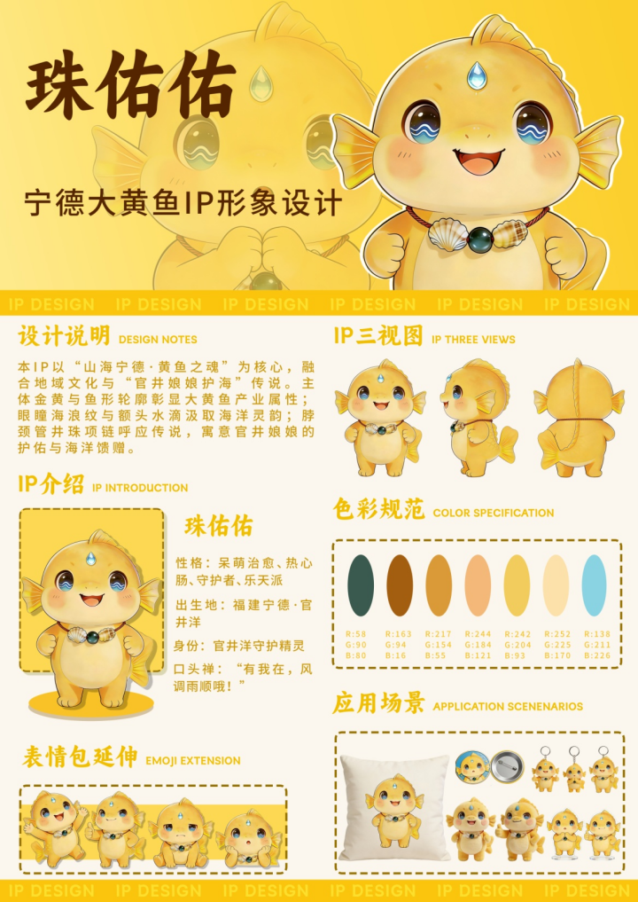 “宁德大黄鱼” 形象IP全国征集网络评选启动!快来为你心仪作品投票!.28图片