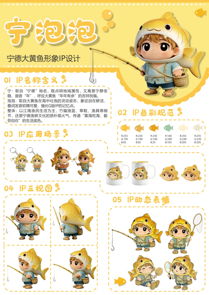 “宁德大黄鱼” 形象IP全国征集网络评选启动!快来为你心仪作品投票!.34图片