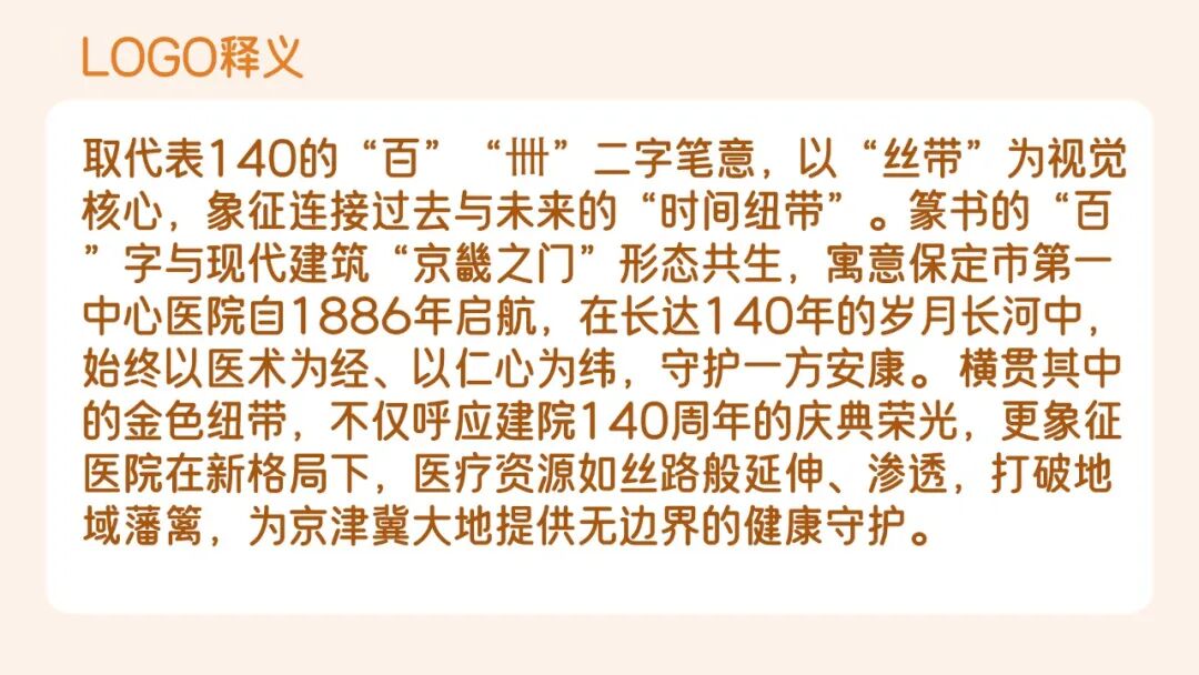 保定市第一中心医院140年院庆主题语及标识（LOGO）邀您投票定夺！.4图片
