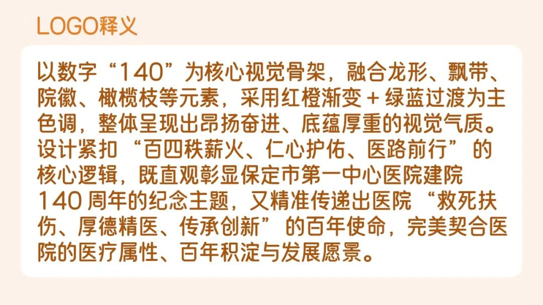 保定市第一中心医院140年院庆主题语及标识（LOGO）邀您投票定夺！.10图片