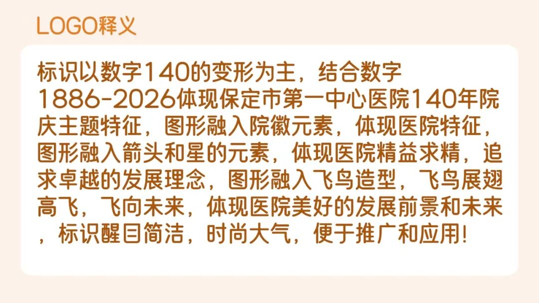保定市第一中心医院140年院庆主题语及标识（LOGO）邀您投票定夺！.22图片