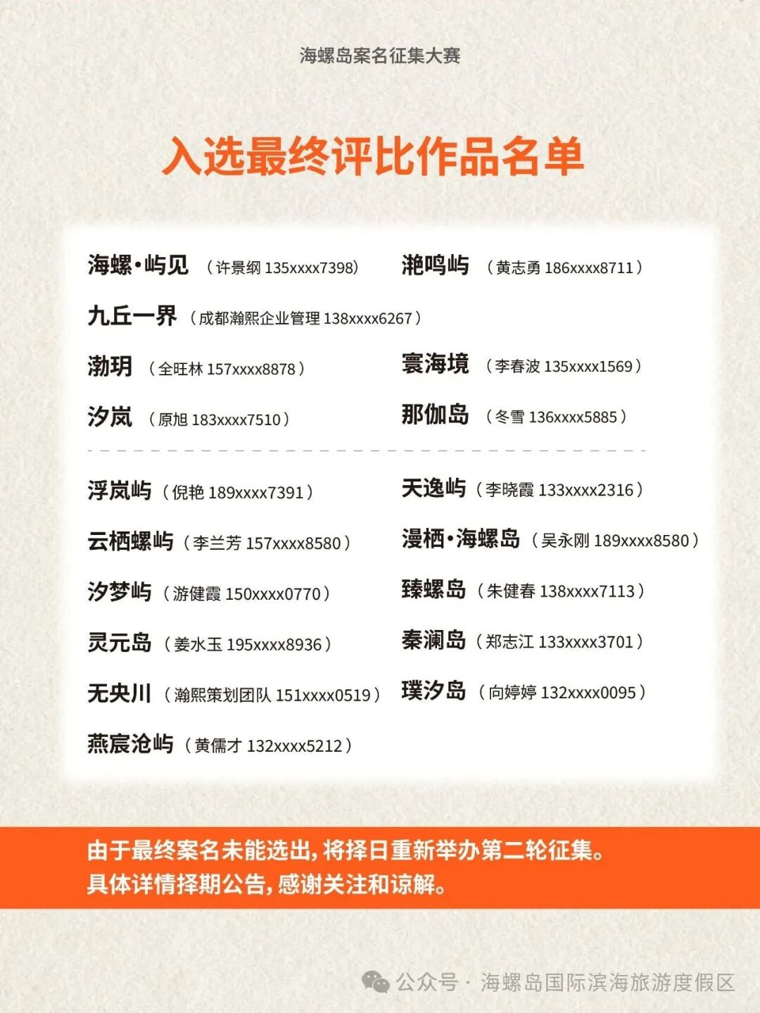 海螺岛案名征集大赛结果正式公布.4图片