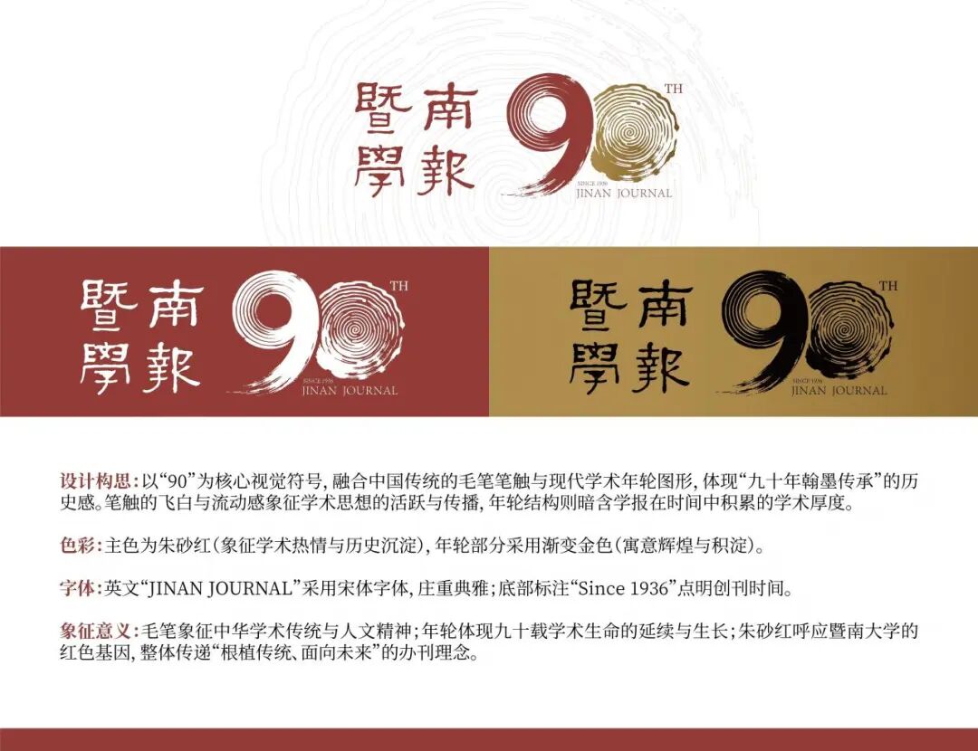 《暨南学报》创刊90周年Logo评审结果揭晓!
