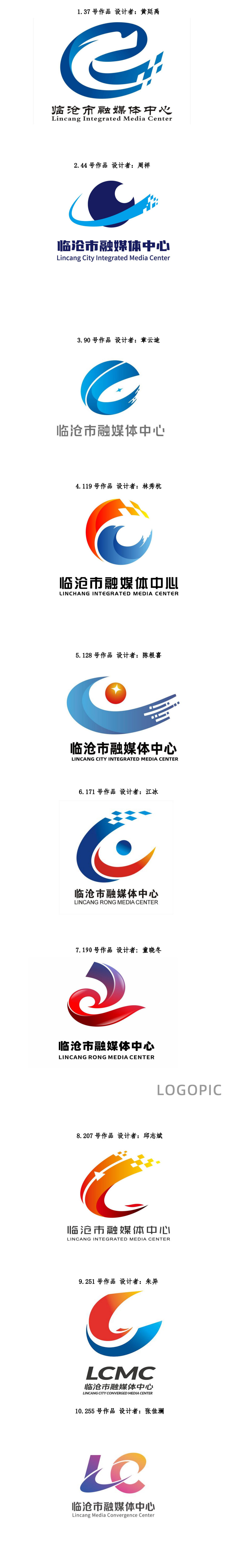 临沧市融媒体中心形象标志(Logo)征集评选结果公告 临沧市融媒体中心形象标志(Logo)征集评选结果公告.0图片