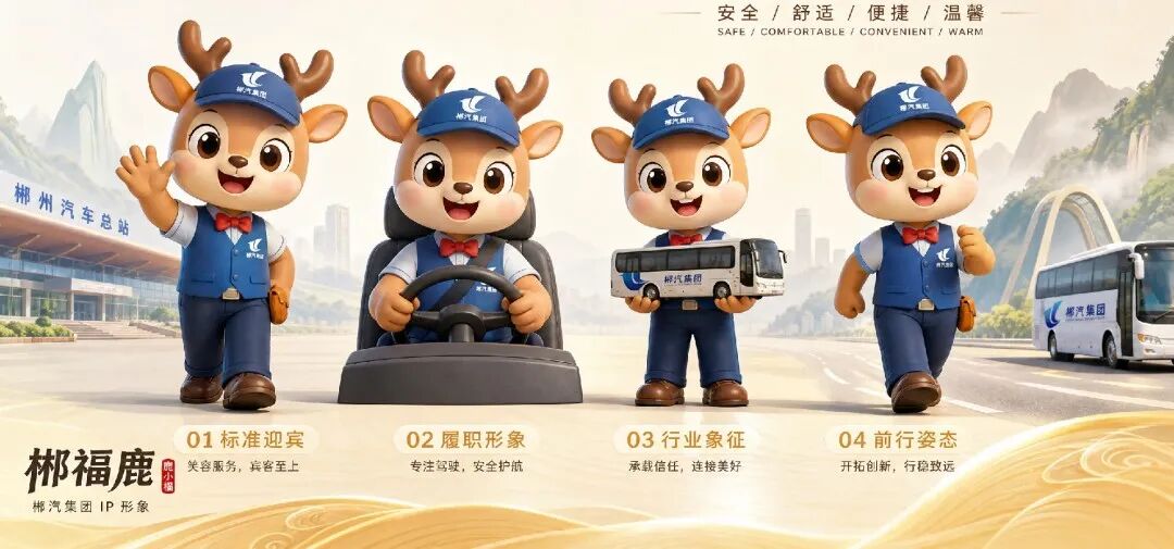 郴汽集团专属IP卡通形象征集评审结果公示